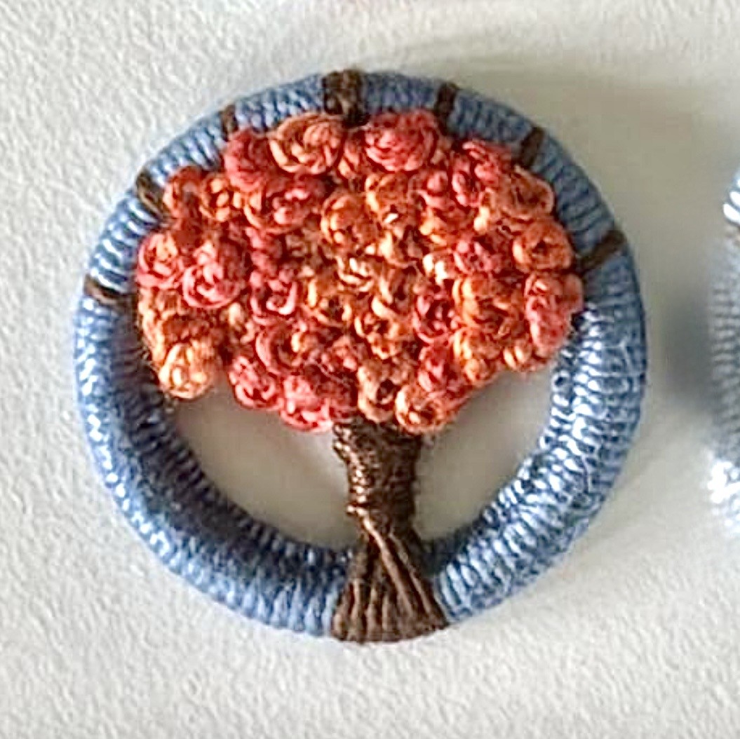 Autumn Tree Brooch