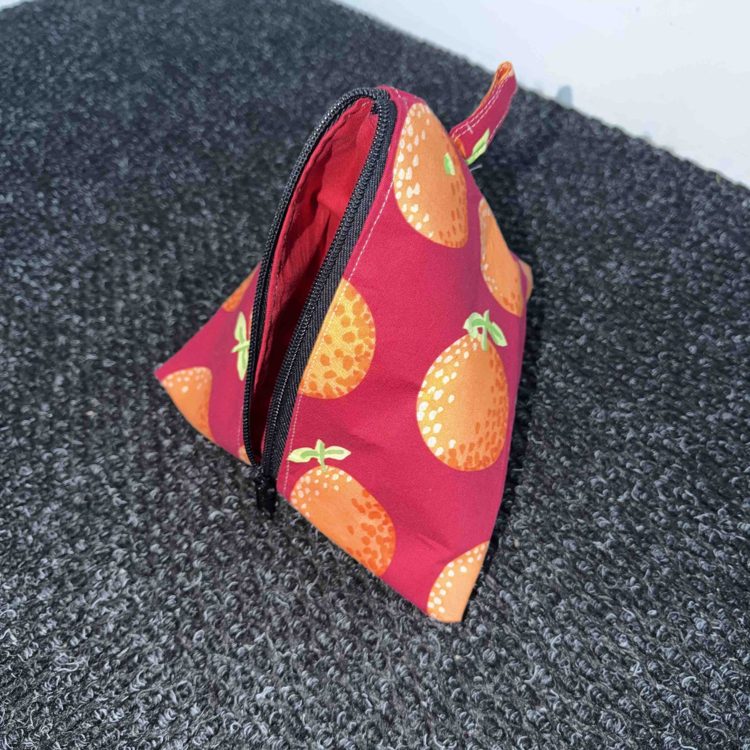 Triangular Zipped Pouch