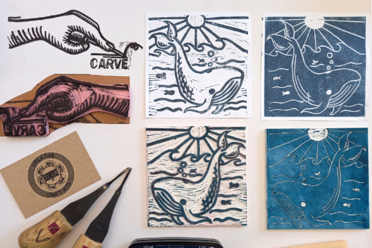 1 Creative Craft Show - Felt Printing